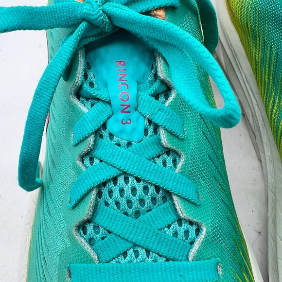 Hoka One One Rincon 3 Shoes Womens 8.5 B Green Road Running *** - Picture 8 of 8